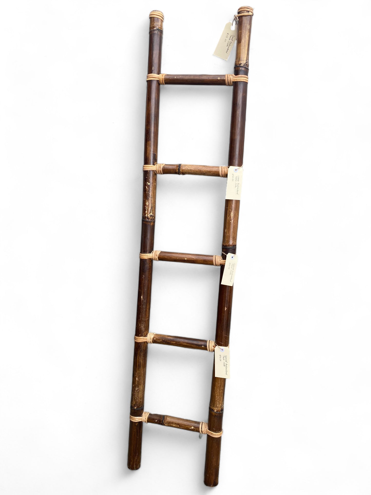 Vintage Bamboo Display Ladder