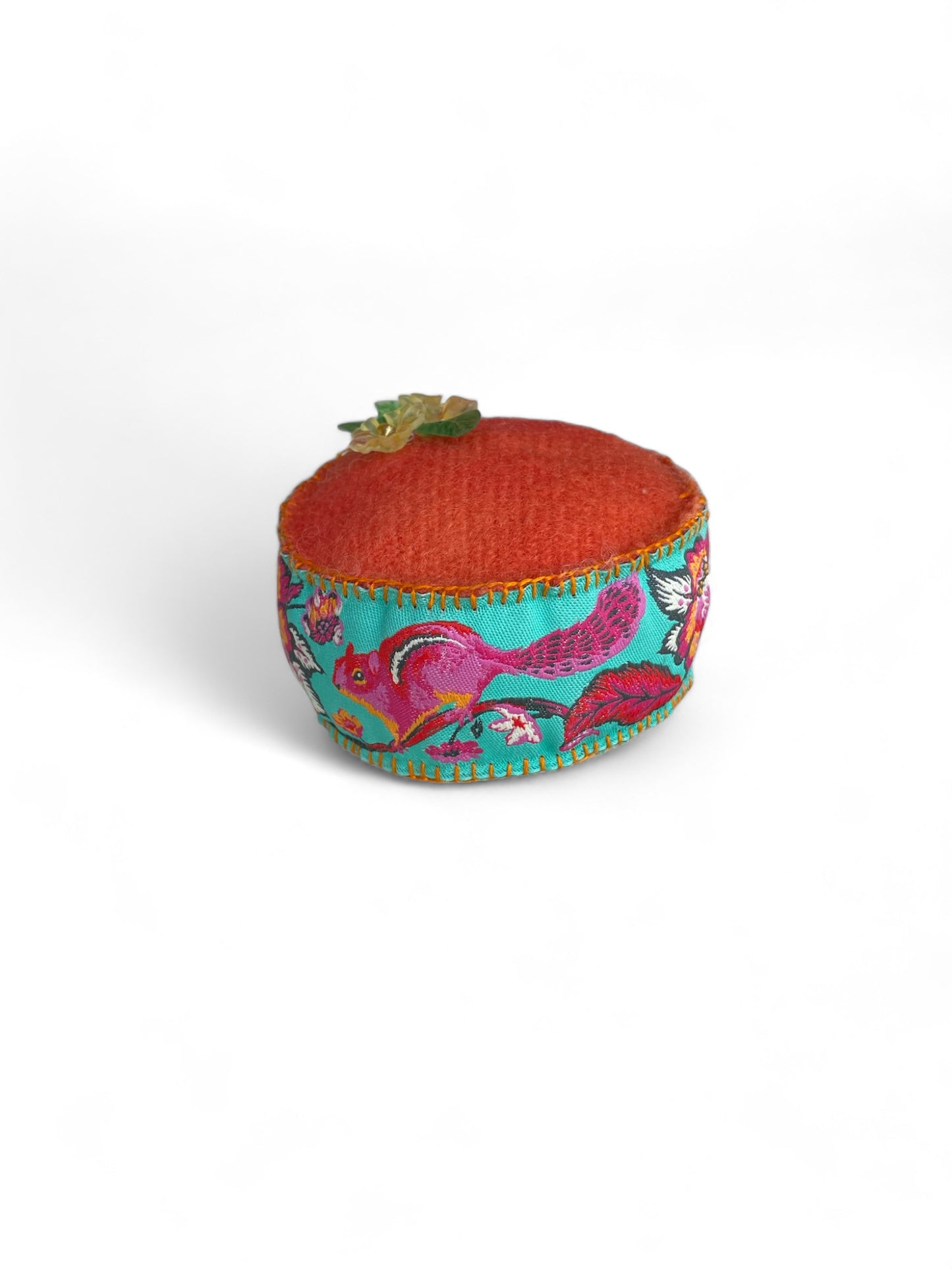 Handmade Pin Cushion Teal