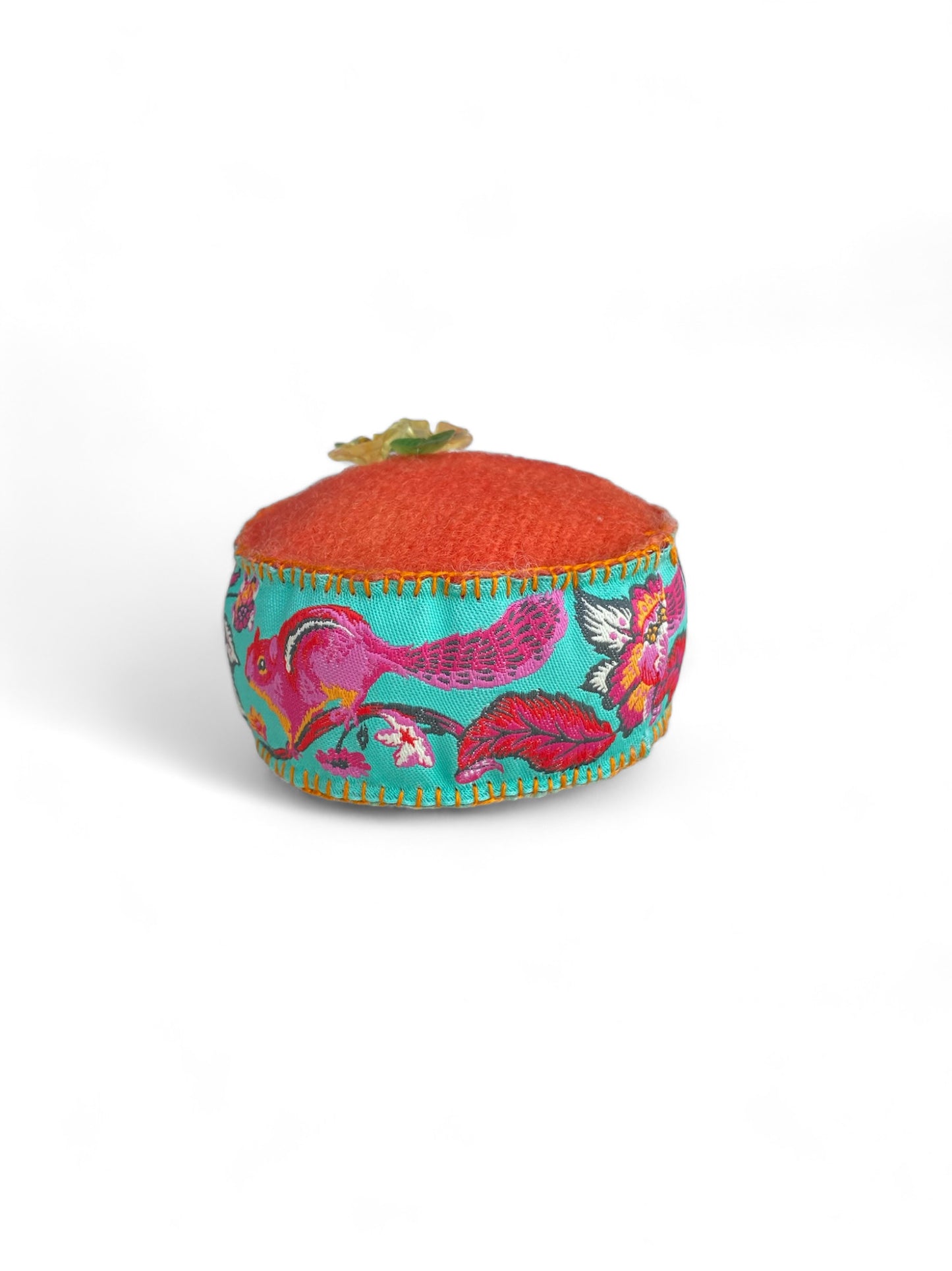 Handmade Pin Cushion Teal