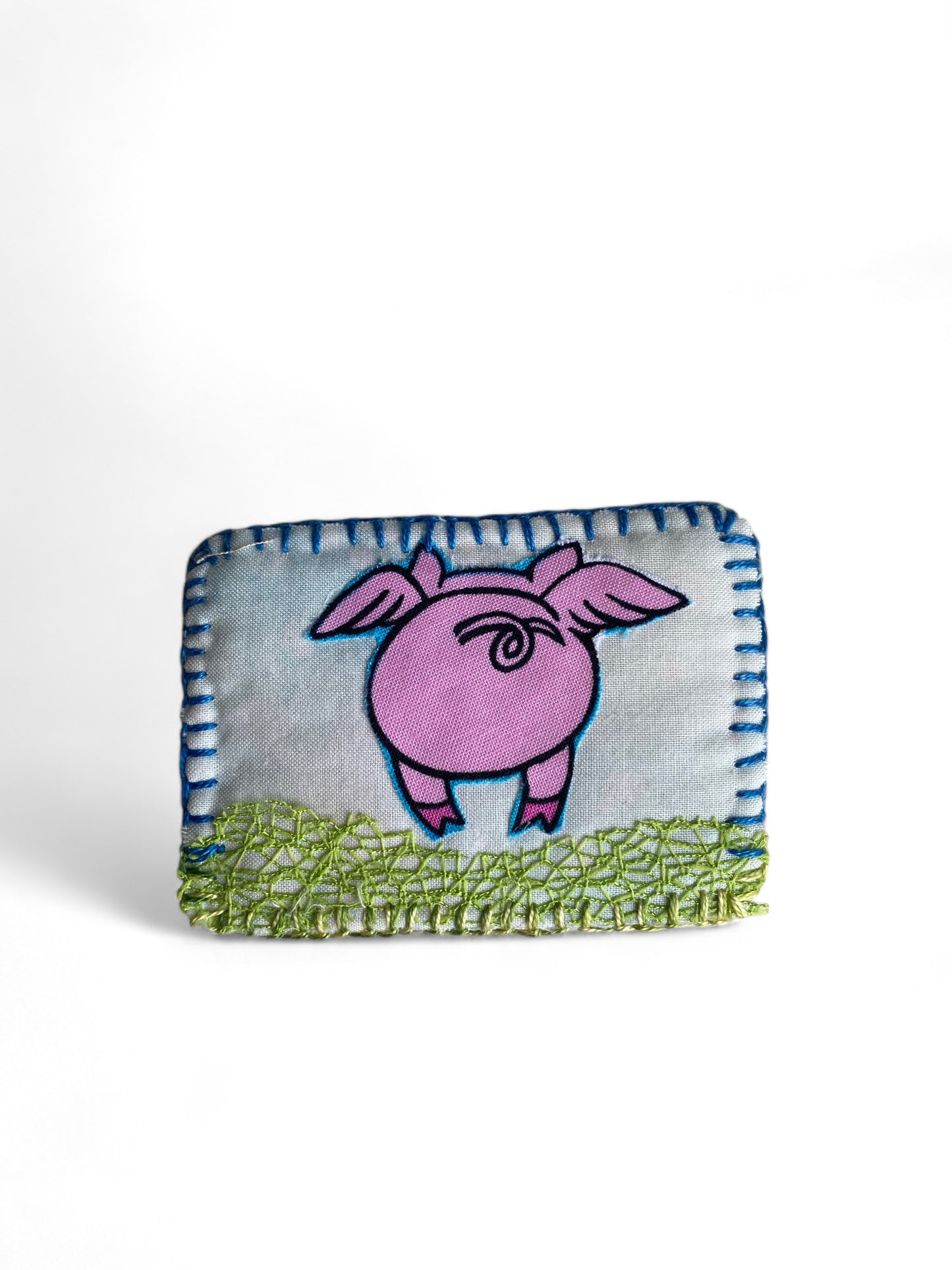 Hand Made Trading Card When Pigs Fly