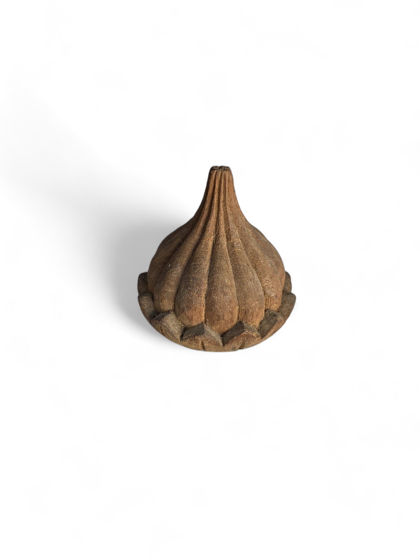 Vintage Wooden Chestnut Spinning Top