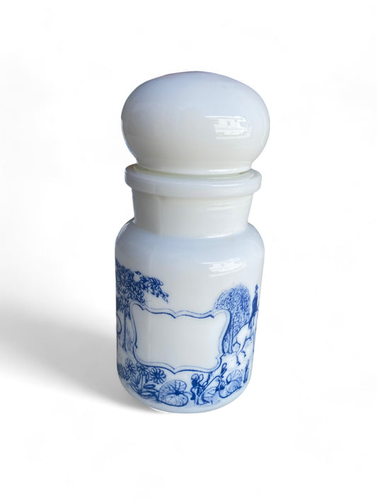 Vintage Belgian Apothecary Spice Jars