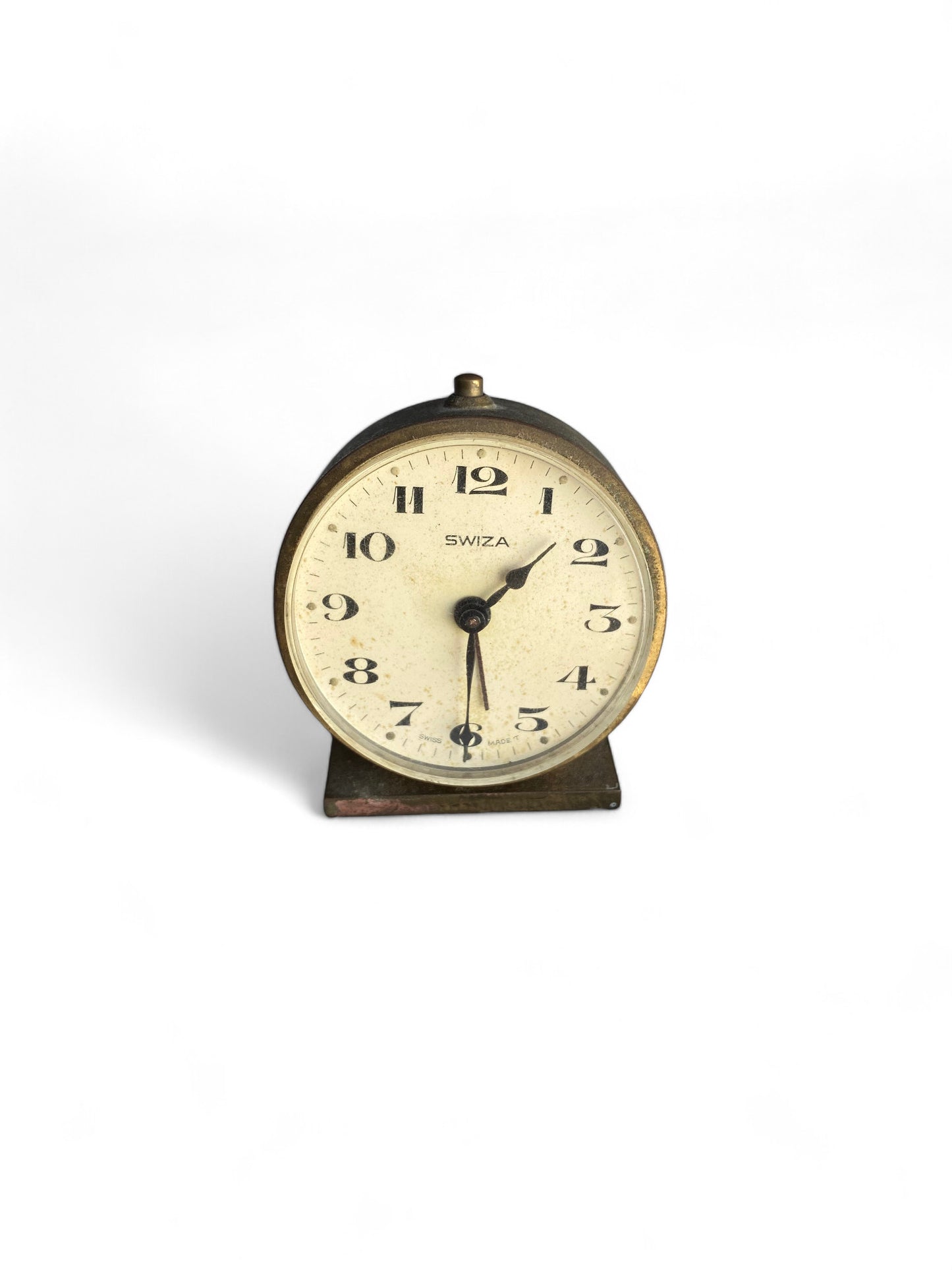 Vintage Swiza Wind Up Alarm Clock