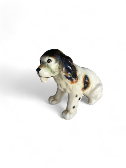 Vintage Springer Spaniel Ceramic Ornament