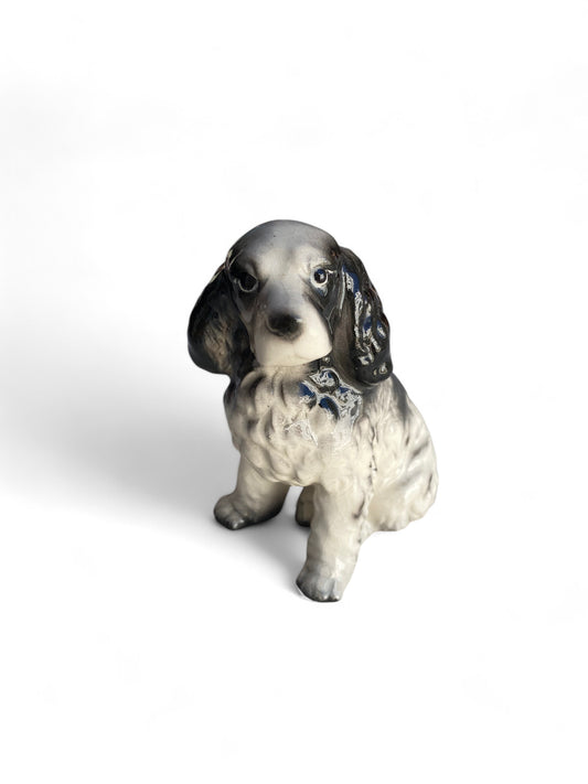Vintage Cocker Spaniel Ceramic Ornament