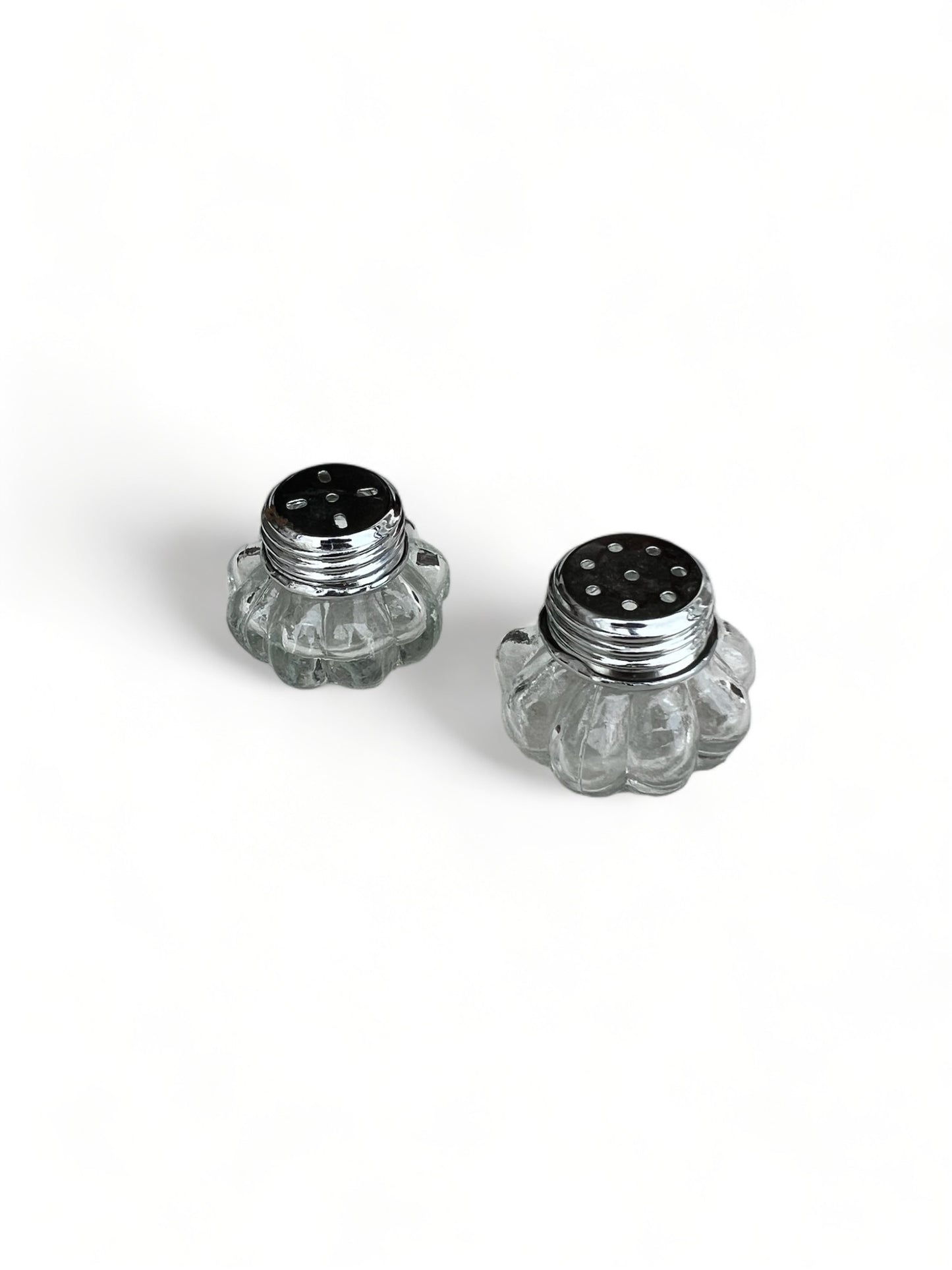 Collectable Cut Glass Salt & Pepper Shakers