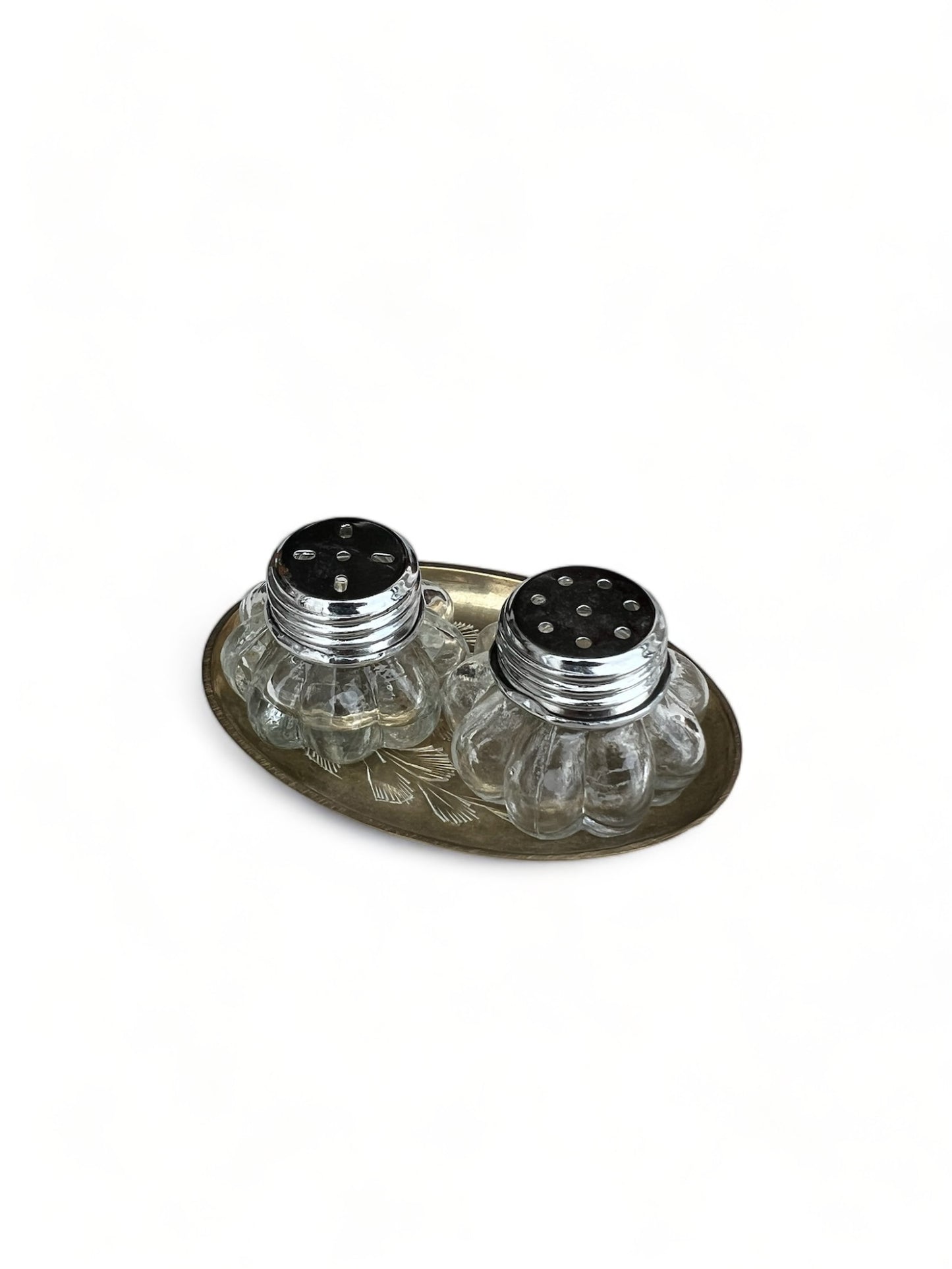 Collectable Cut Glass Salt & Pepper Shakers