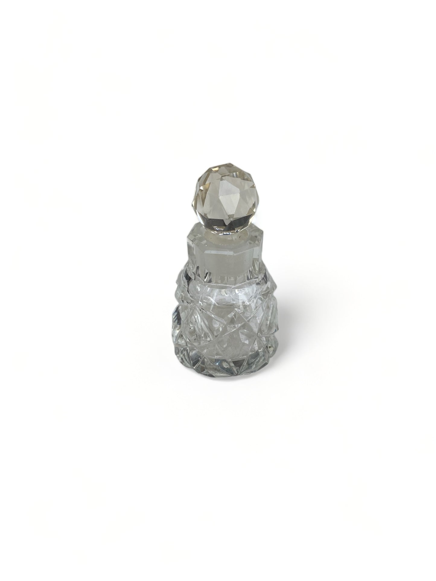 Collectable Cut Glass Miniature Bottles