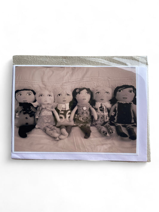 Dolls Photo Blank Card
