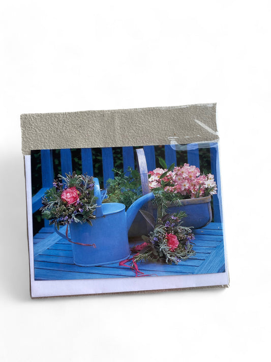 Floral Photo Blank Card