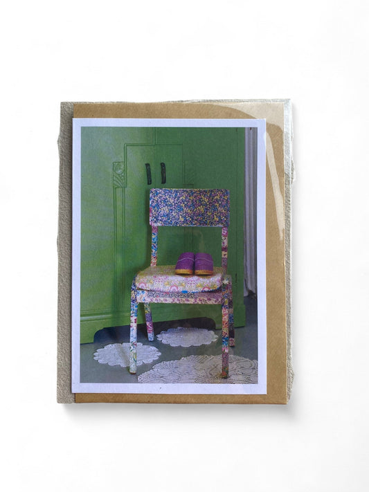 Girly Chair Card