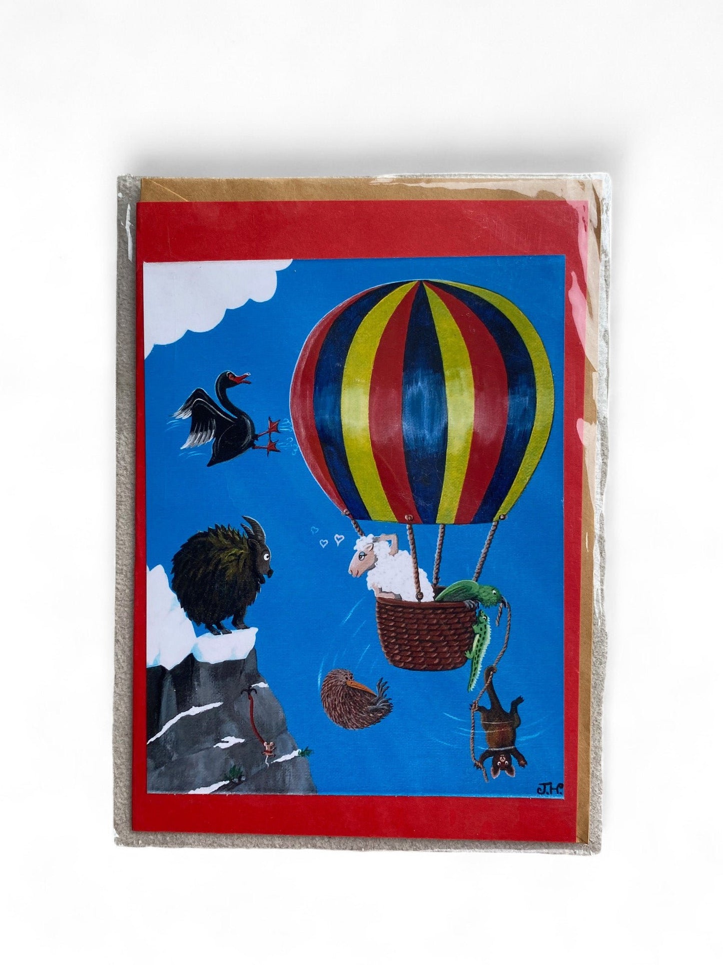 Hot Air Balloon Card
