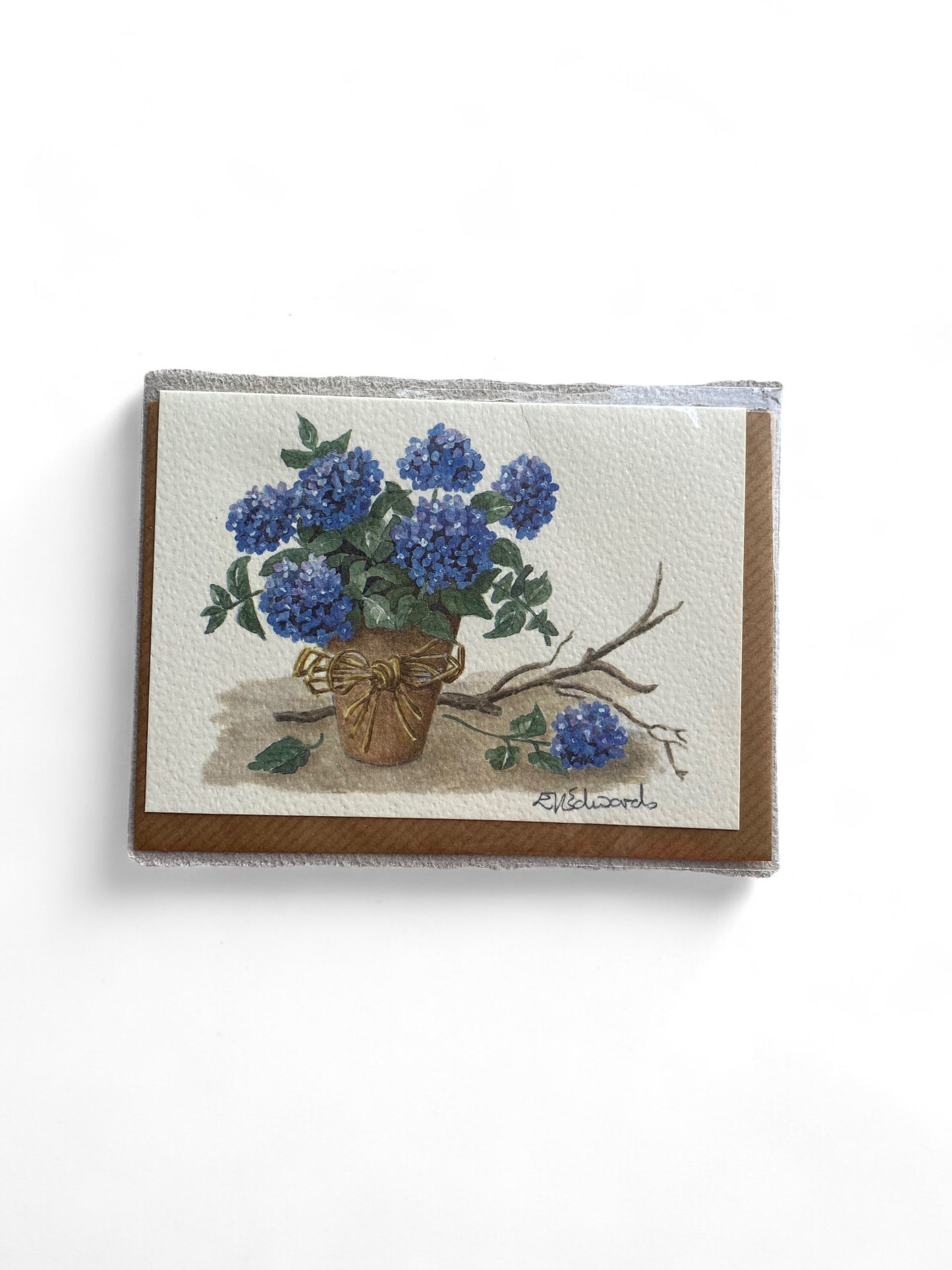 Hydrangea Card Blank