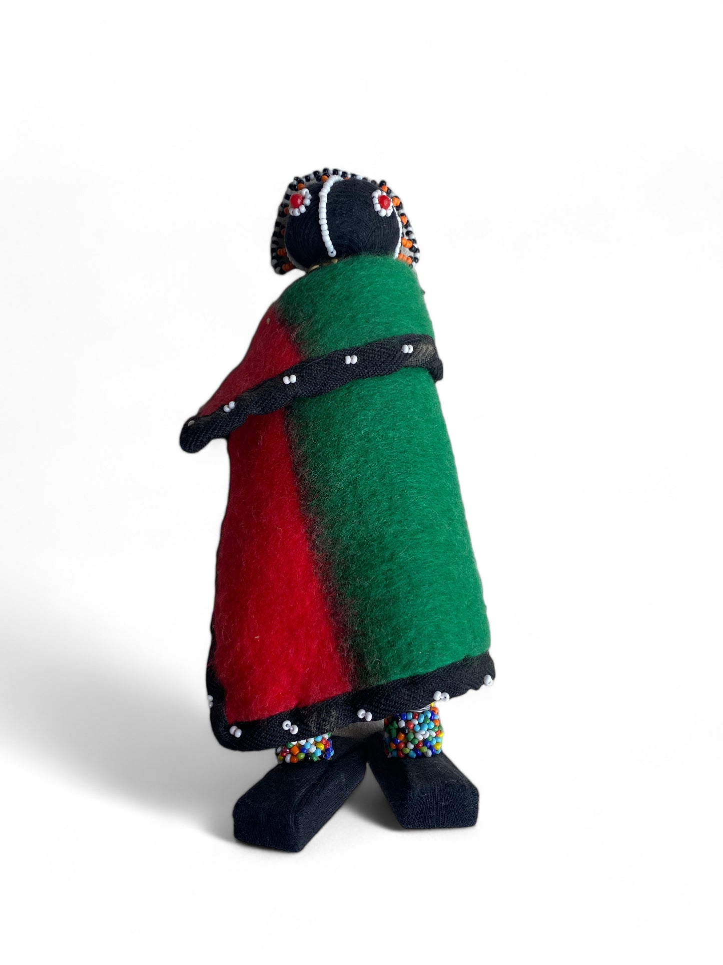 Ndebele Tribe Beaded Felted Doll Large