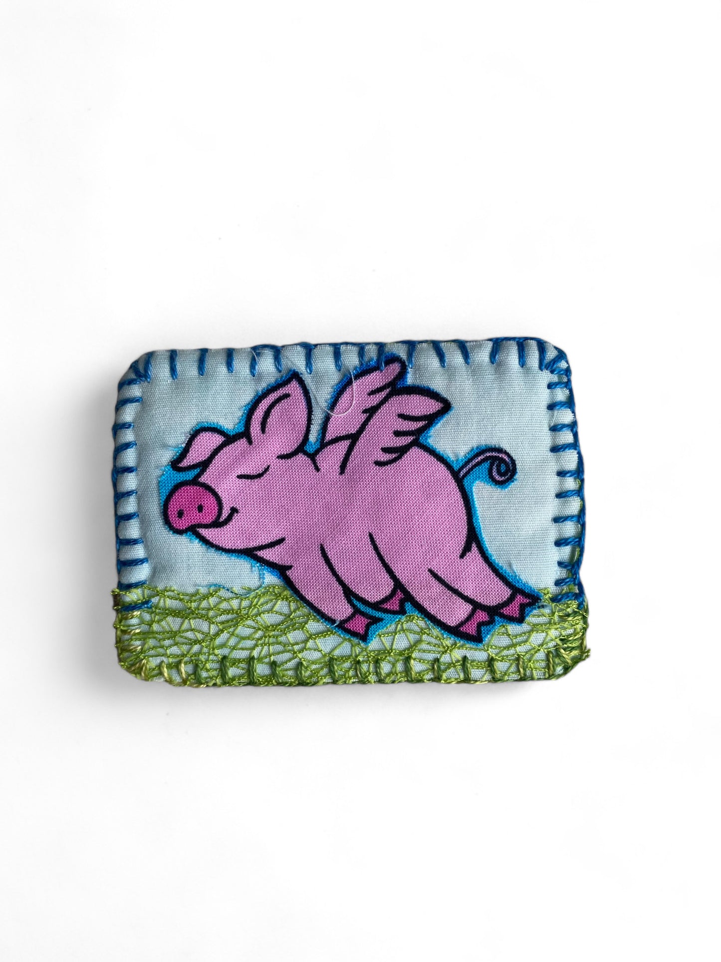 Hand Made Trading Card When Pigs Fly
