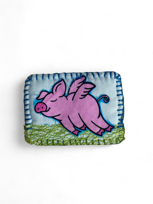 Hand Made Trading Card When Pigs Fly
