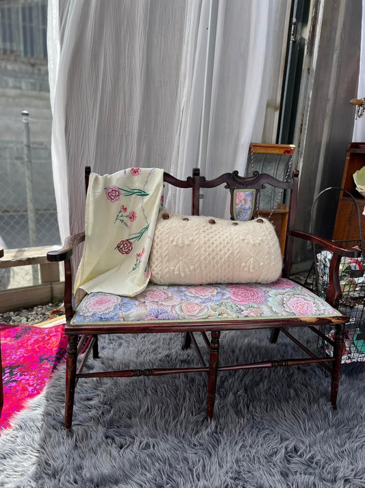 Upcycled Vintage Loveseat