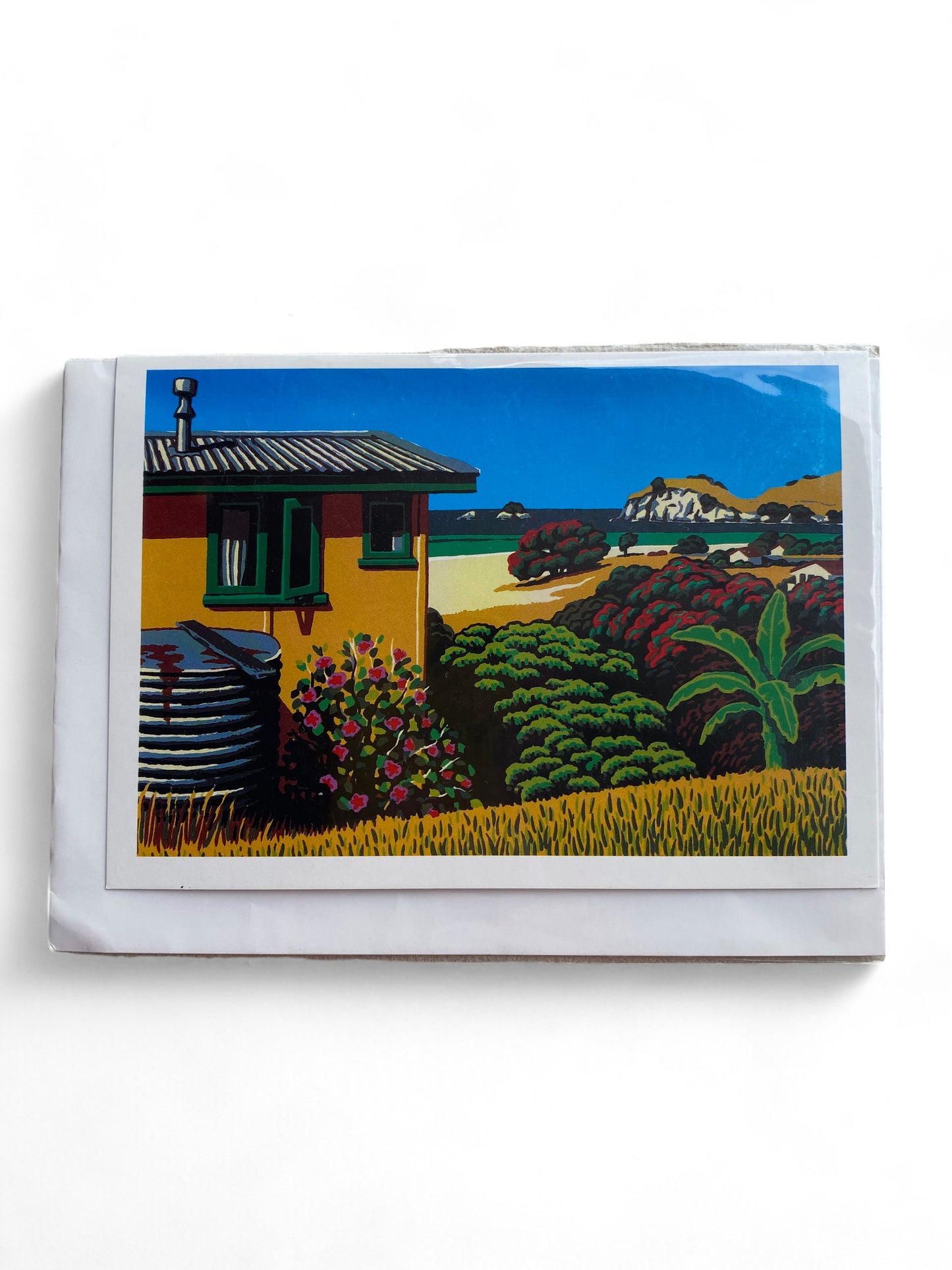 Kiwiana Bach Card Blank