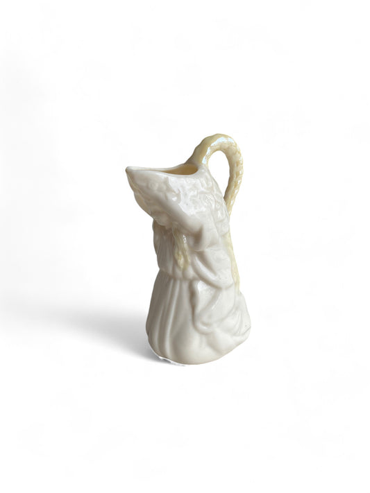 Belleek Ireland Undine Water Nymph Jug