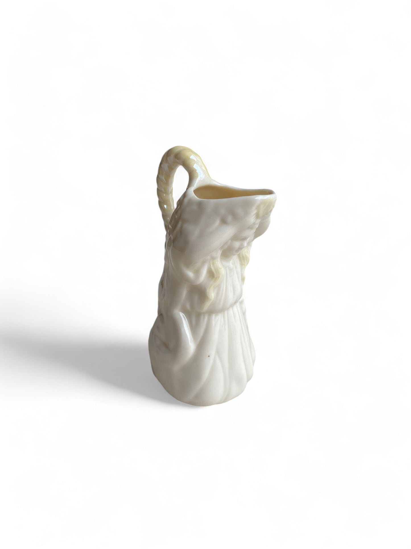 Belleek Ireland Undine Water Nymph Jug