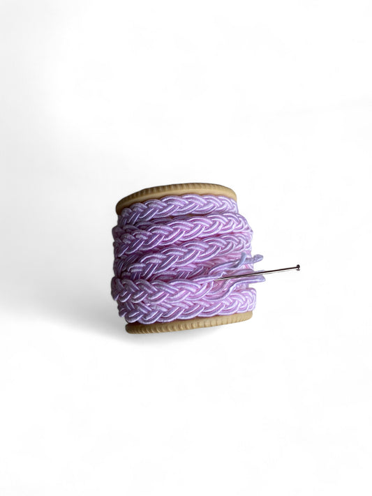 Sewing Trim Pink Plaited Ribbon