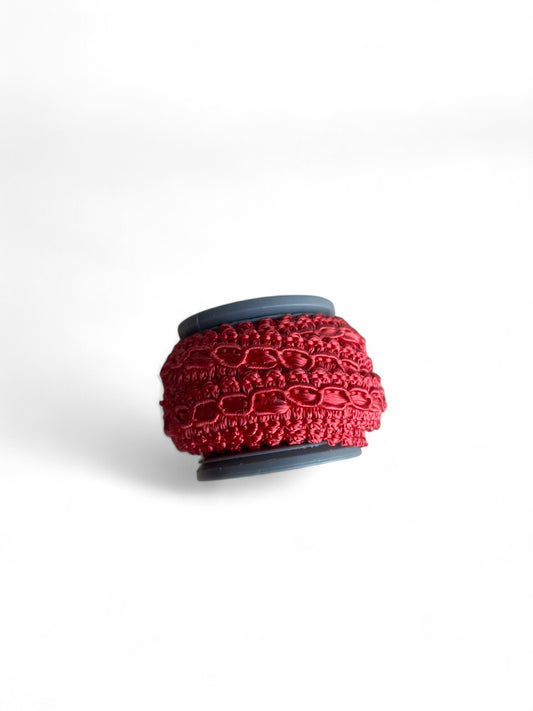 Sewing Trim Red Lace Detail