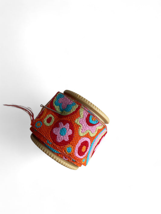 Sewing Trim jacquard Ribbon Retro Floral