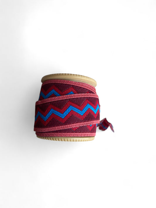 Sewing Trim Jacquard Ribbon Zig Zag
