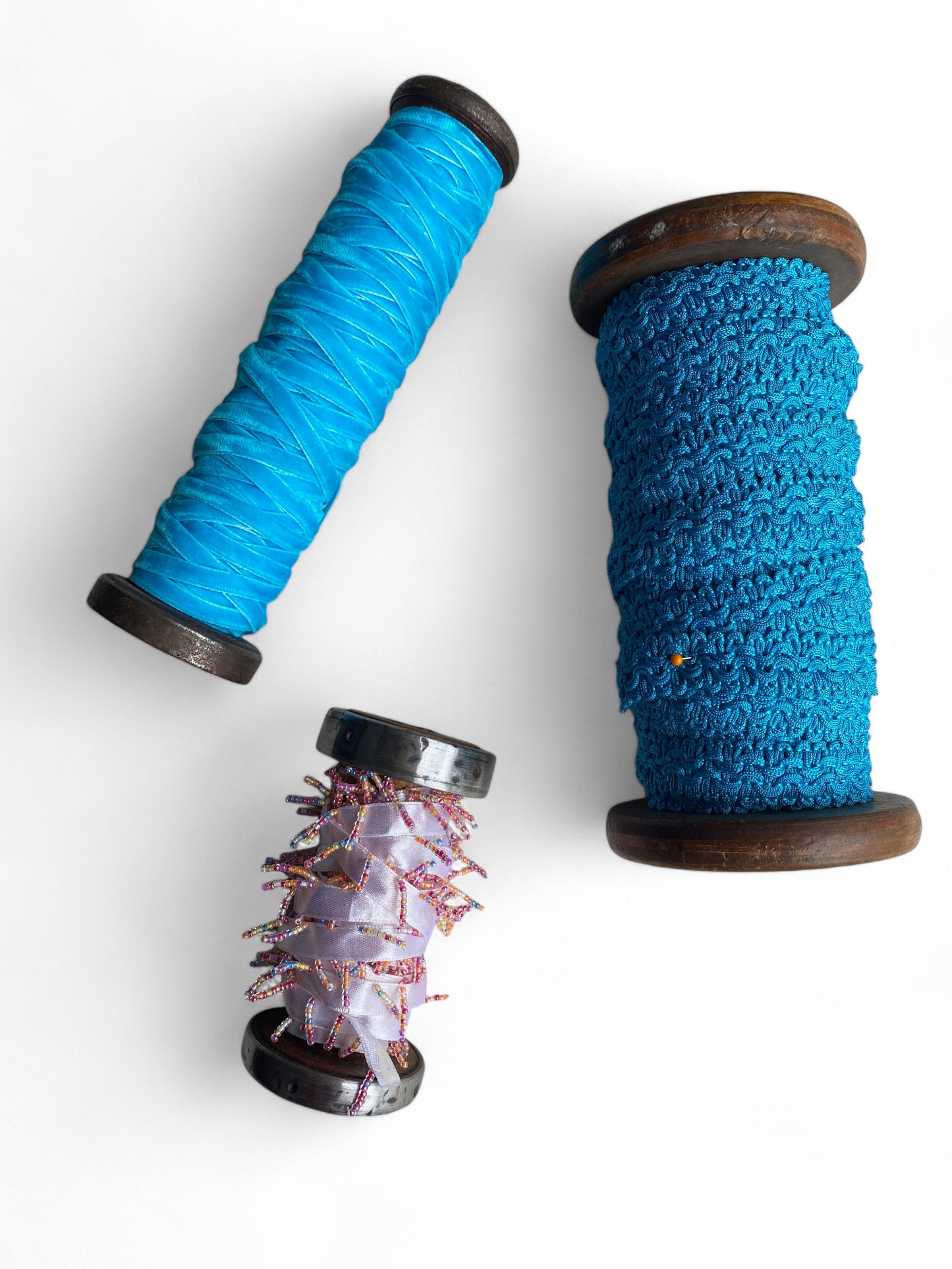 Sewing Trim Blue Lace