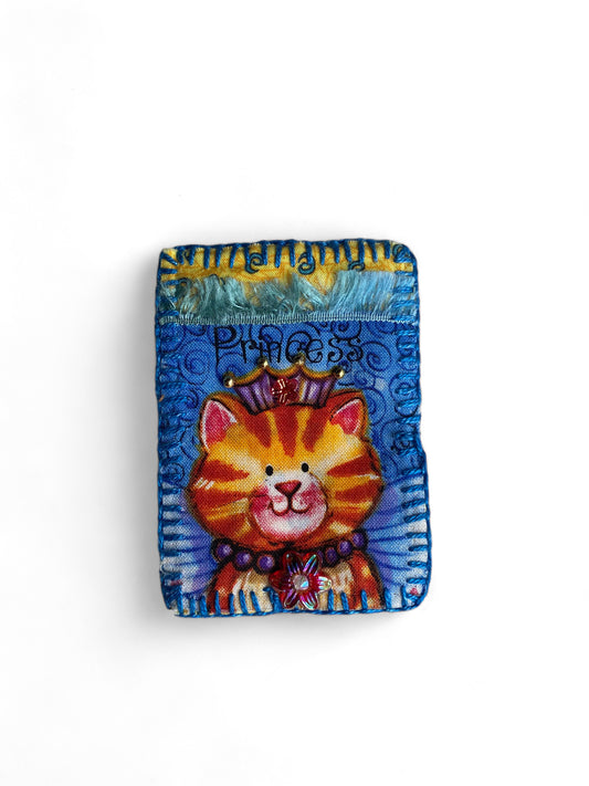 Hand Made Trading Card Princess Cat