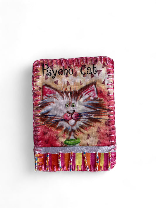 Hand Made Trading Card Psycho Cat