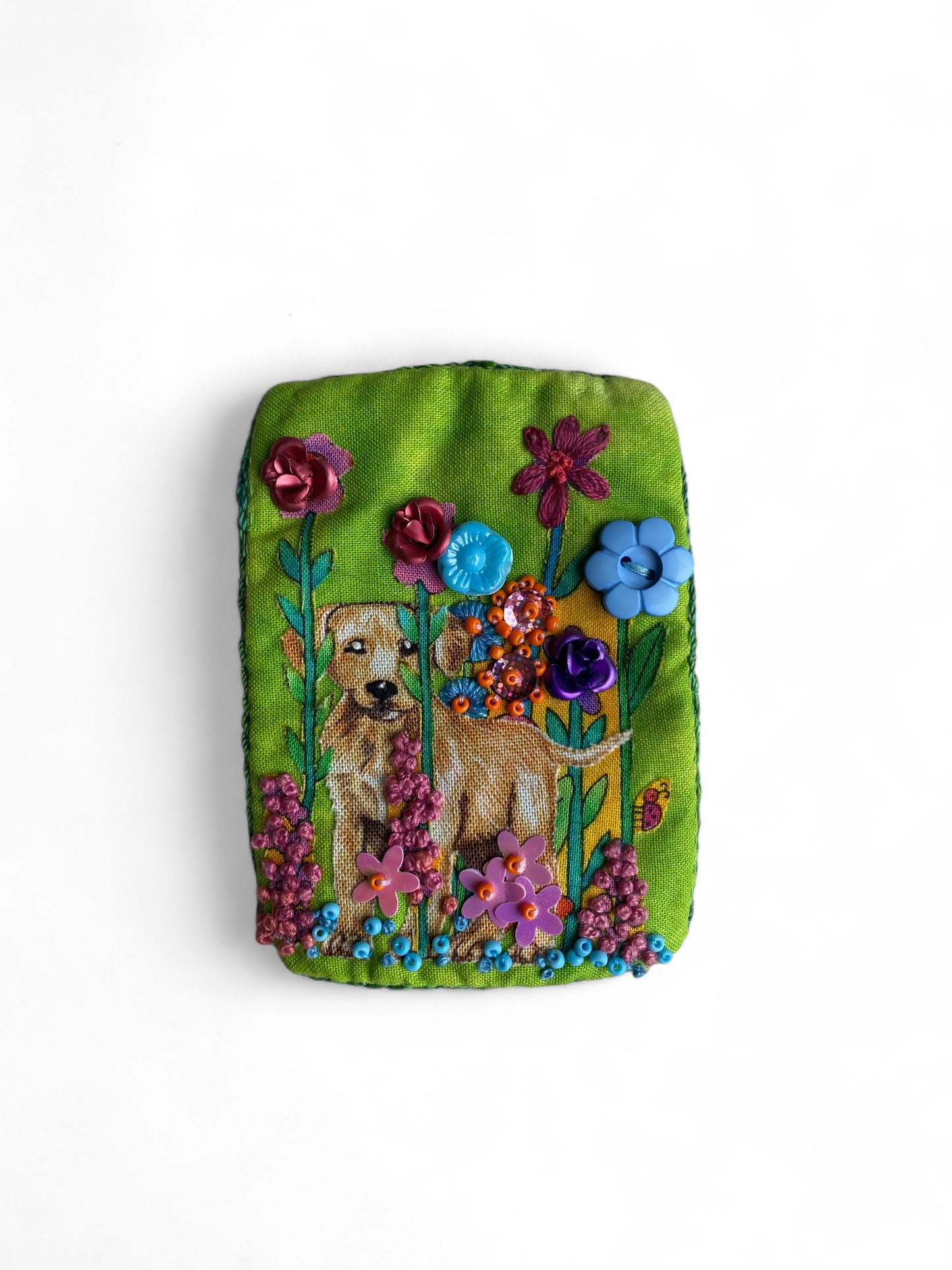 Hand Made Trading Card Dog