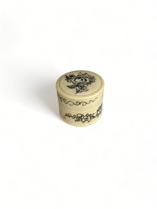 Antique Bone Keepsake Box