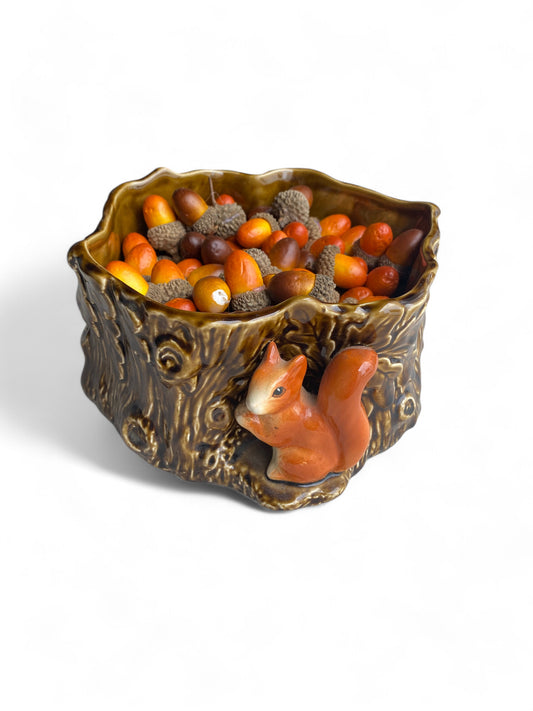 Large Sylvac Ceramic Squirrel Planter or Bowl