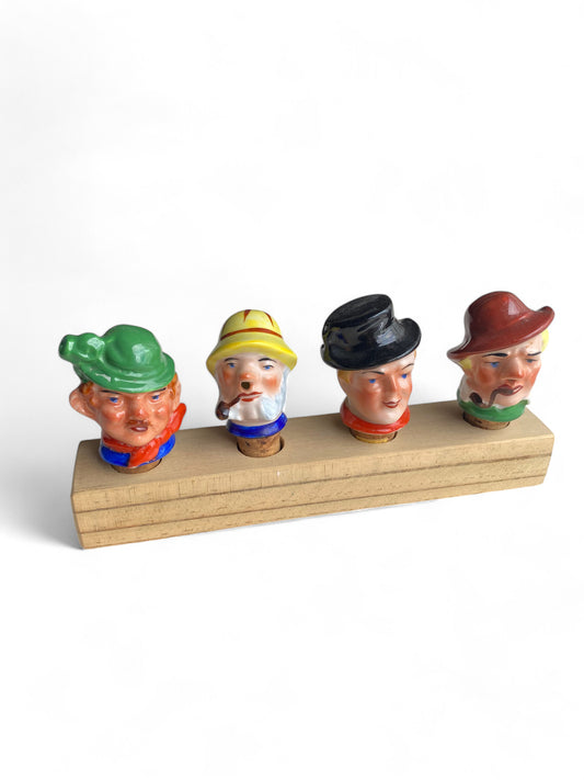 Vintage Ceramic Bottle Stoppers