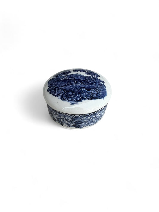 Vintage Dutch Ceramic Keepsake Box
